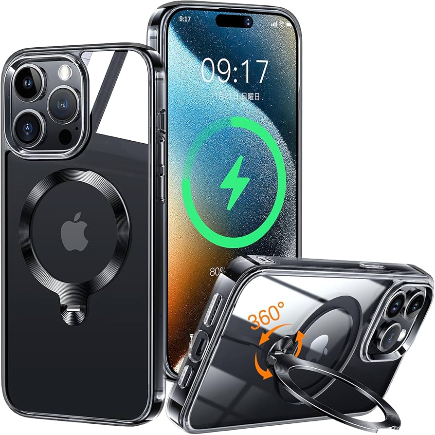Amazon.co.jp: 【唯一無二！360°回転CD スタンド】ZapNet iPhone 14