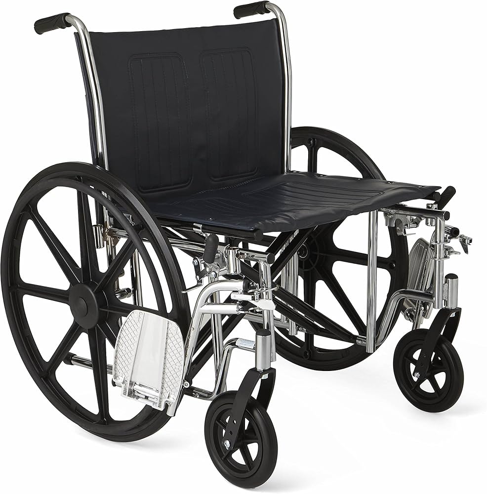 Amazon.com: Medline Excel Extra-Wide Wheelchair with 20