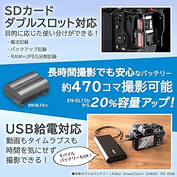 Amazon | Nikon ミラーレス一眼カメラ Z5 ボディ ブラック | ミラー