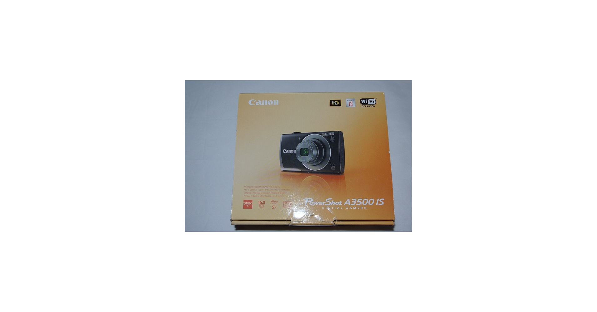 Amazon.com : Canon PowerShot A3500 IS 16MP Digital Camera with 5x