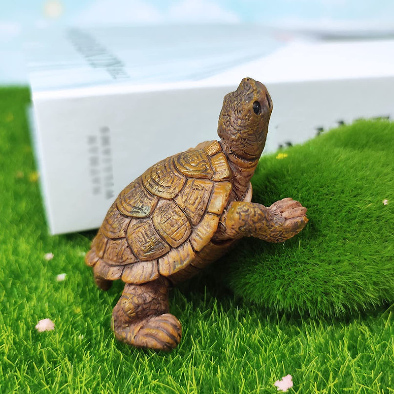 Amazon.co.jp: LxRx9 亀の置物 A かめ カメ タートル 動物 置物 玄関