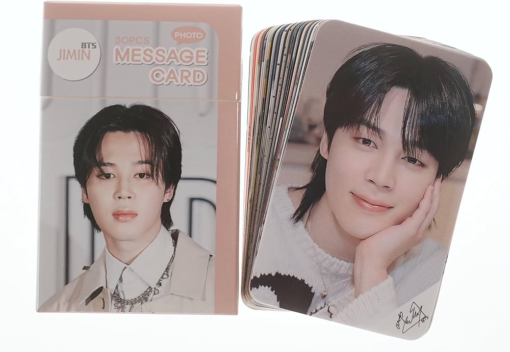 Amazon.co.jp: ジミン グッズ フォトメッセージカード （ブックマーク