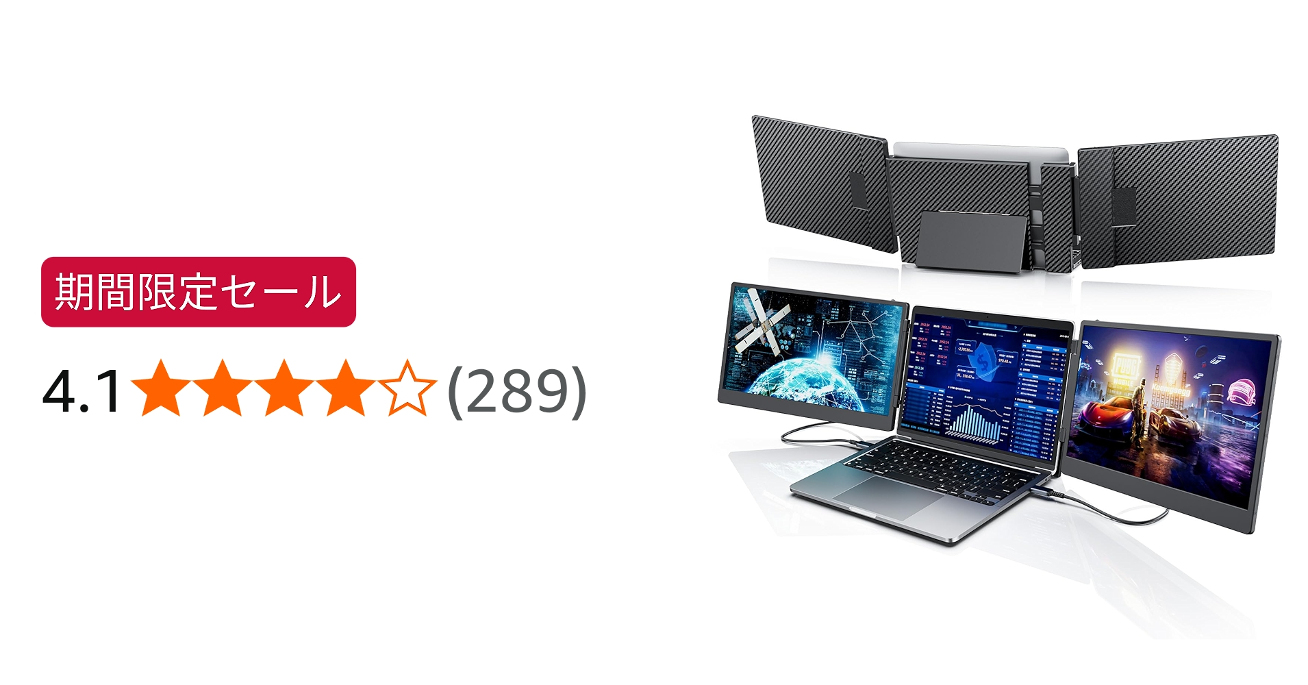 Amazon.co.jp: Laptomo S3ノートパソコン デュアルモニター14インチ