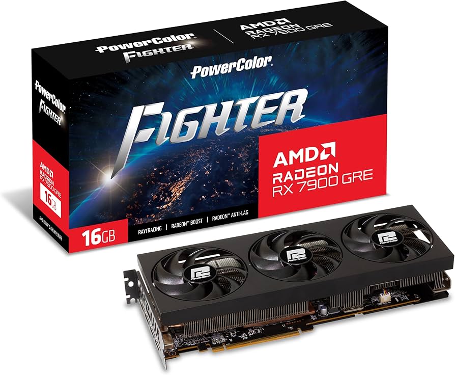 Amazon.com: PowerColor Fighter AMD Radeon RX 7900 GRE Graphics
