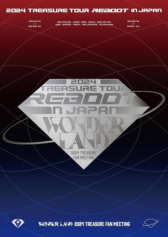 Amazon.co.jp | 2024 TREASURE TOUR [REBOOT] IN JAPAN + 2024