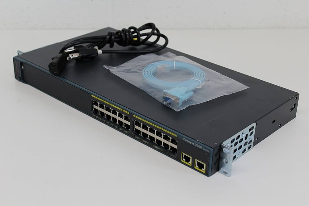 Amazon | CISCO Catalyst 2960-24TT-L インテリジェント イーサネット