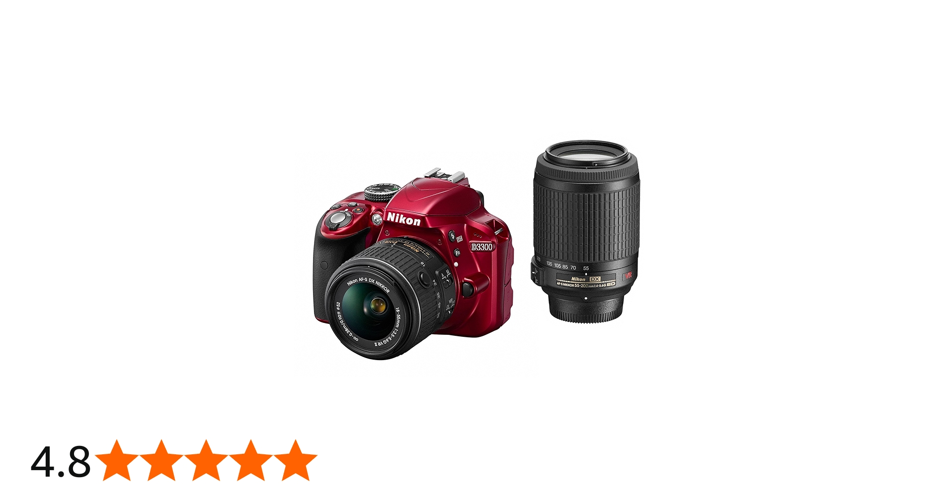 Amazon | Nikon デジタル一眼レフカメラ D3300 ダブルズームキット