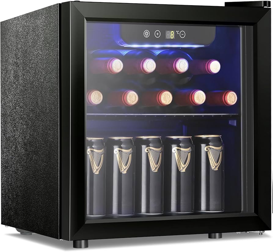 Amazon.co.jp: Antarctic Star ワインセラー 36L 12本 48缶収納可能