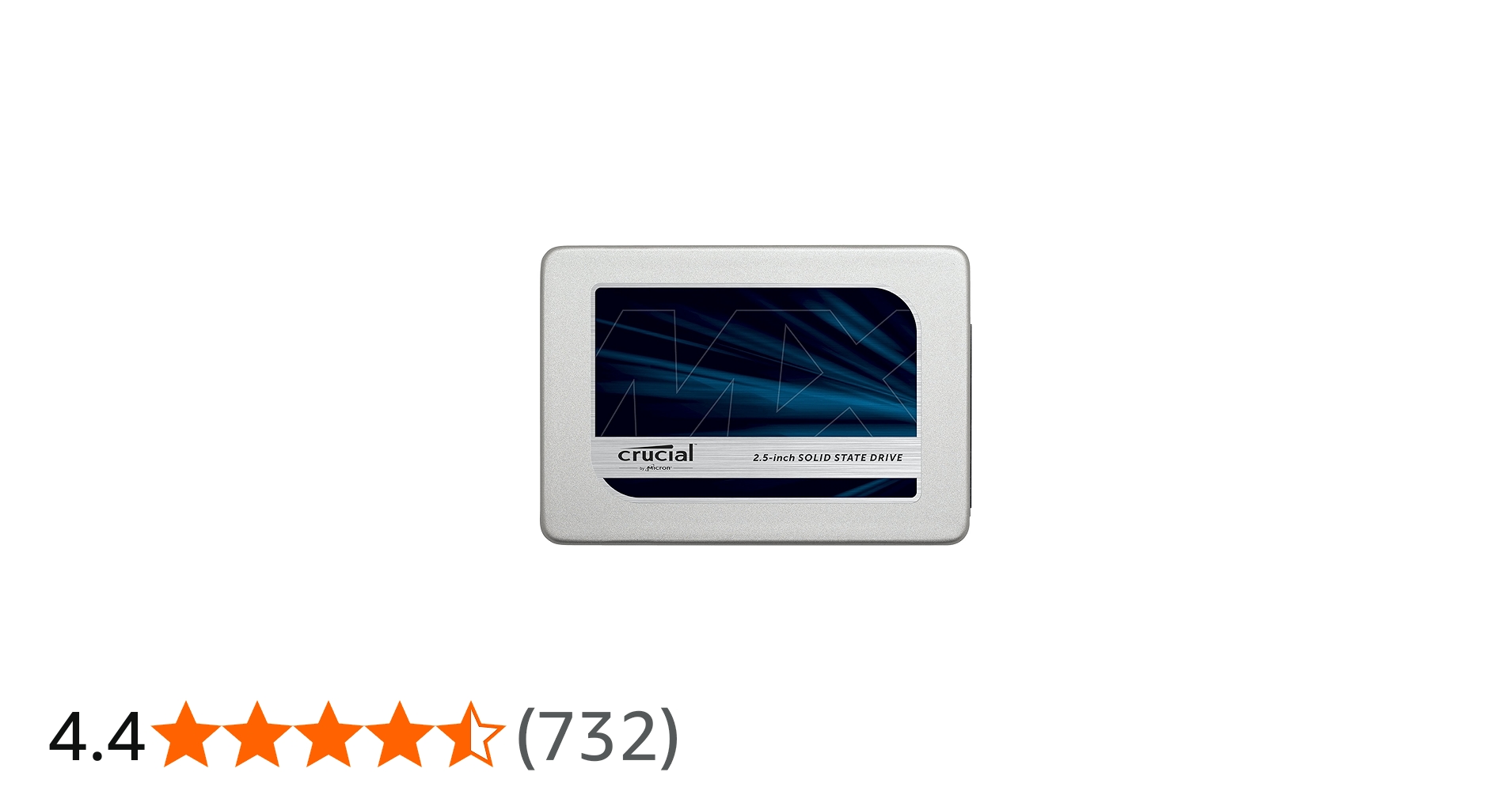 Amazon | Crucial [Micron製] 内蔵SSD 2.5インチ MX300 525GB (3D TLC