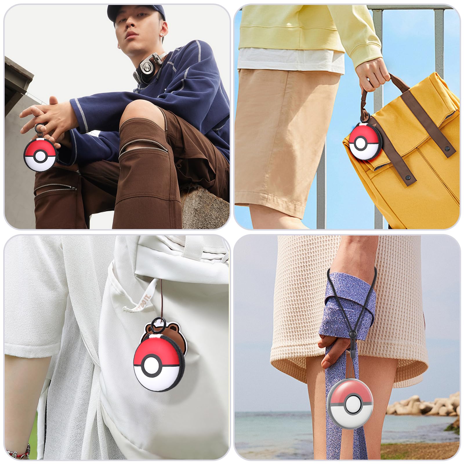 Amazon.co.jp: GeeRic 2 Pack Pokemon GO Plus Plus Storage Case for