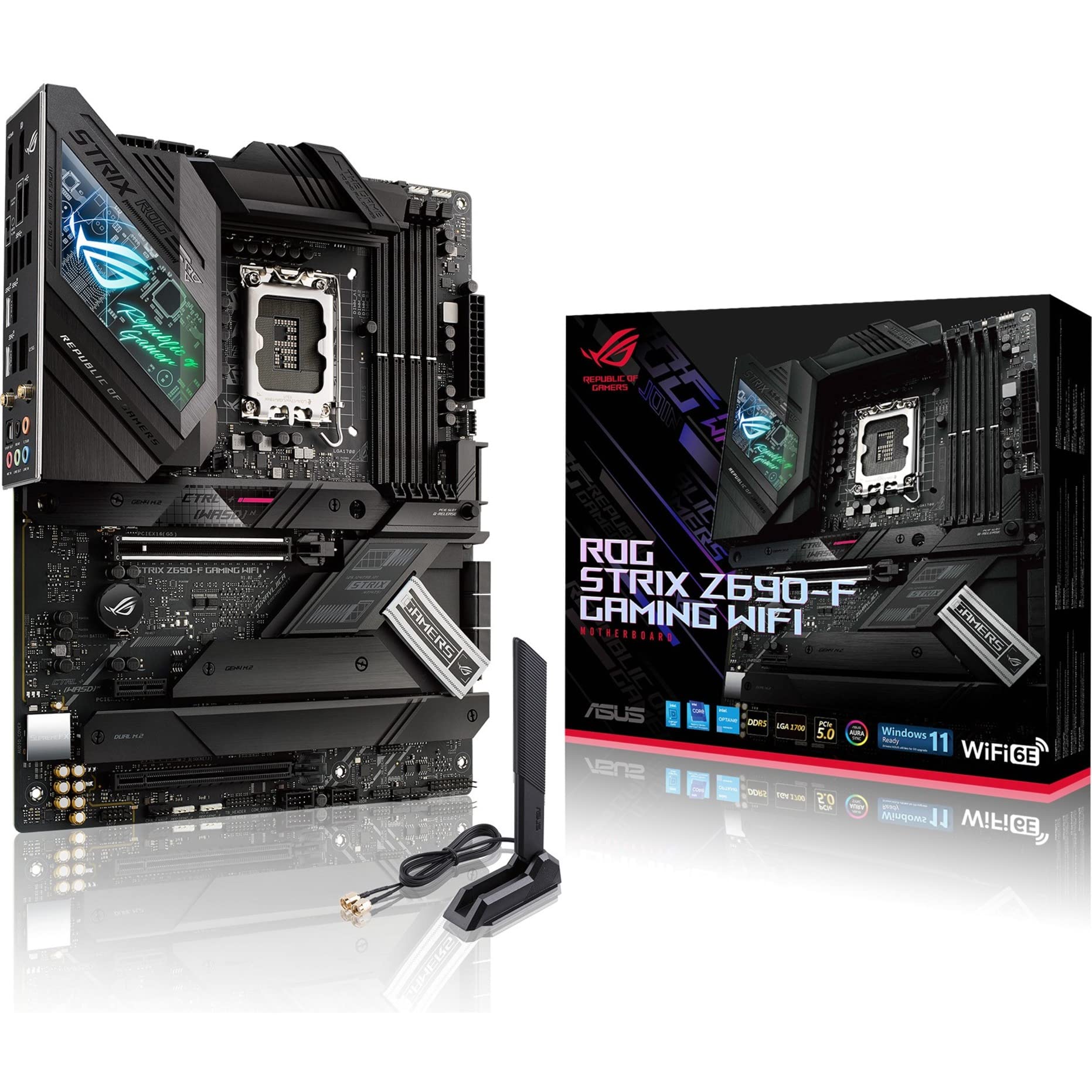 Amazon.com: ASUS ROG Strix Z690-F Gaming WiFi 6E LGA1700(Intel