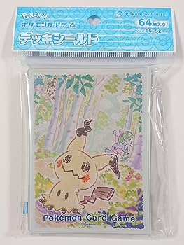 Amazon.co.jp: ポケモンカードゲーム デッキシールド クレヨンミミッ