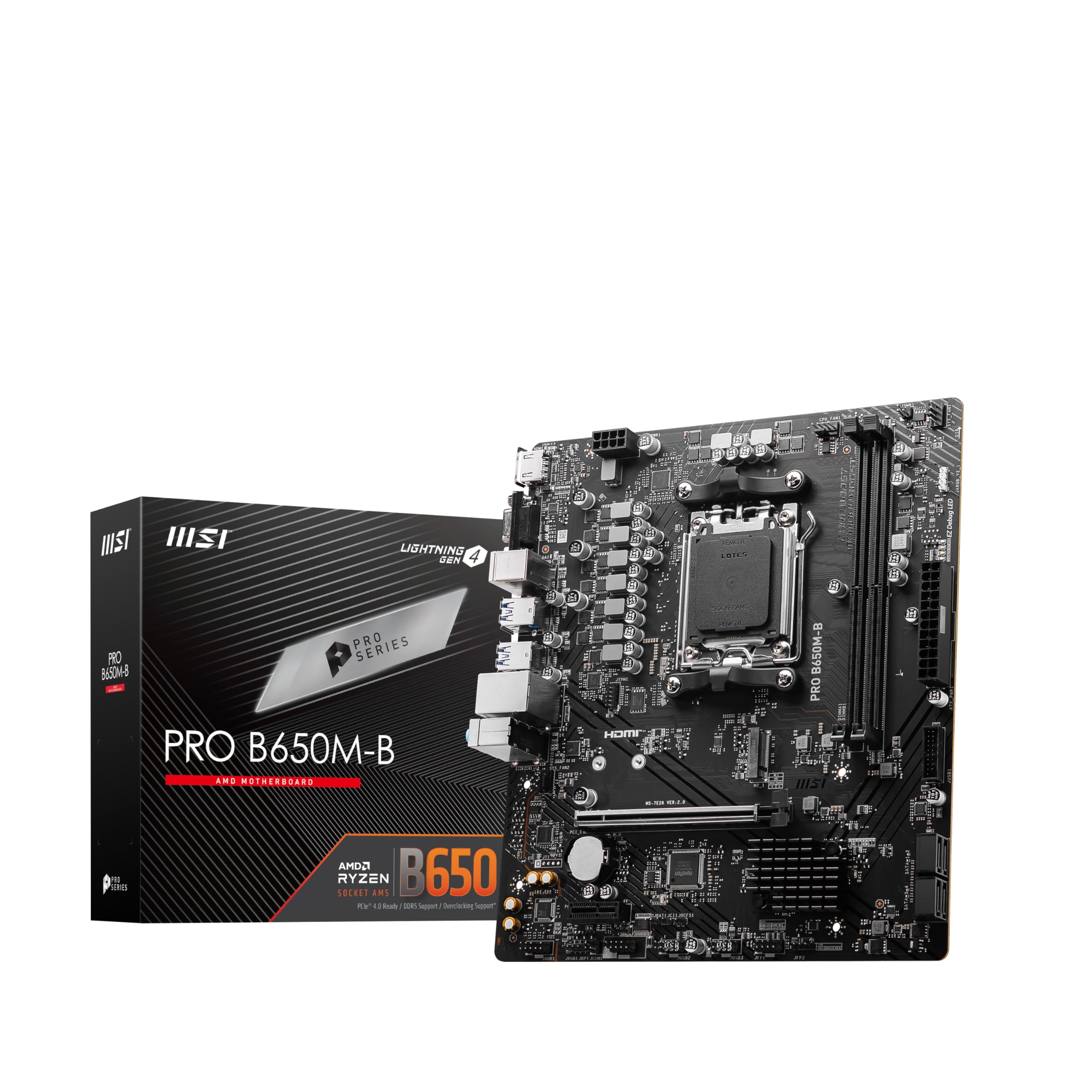Amazon.co.jp: MSI PRO B650M-B AMD Ryzen 9000/8000/7000 シリーズ