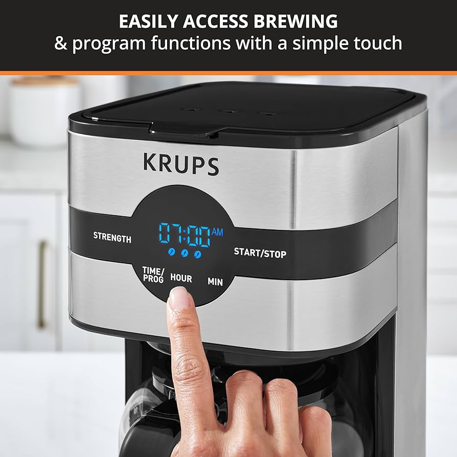 Amazon | Krups Simply Brew ステンレススチール ドリップコーヒー
