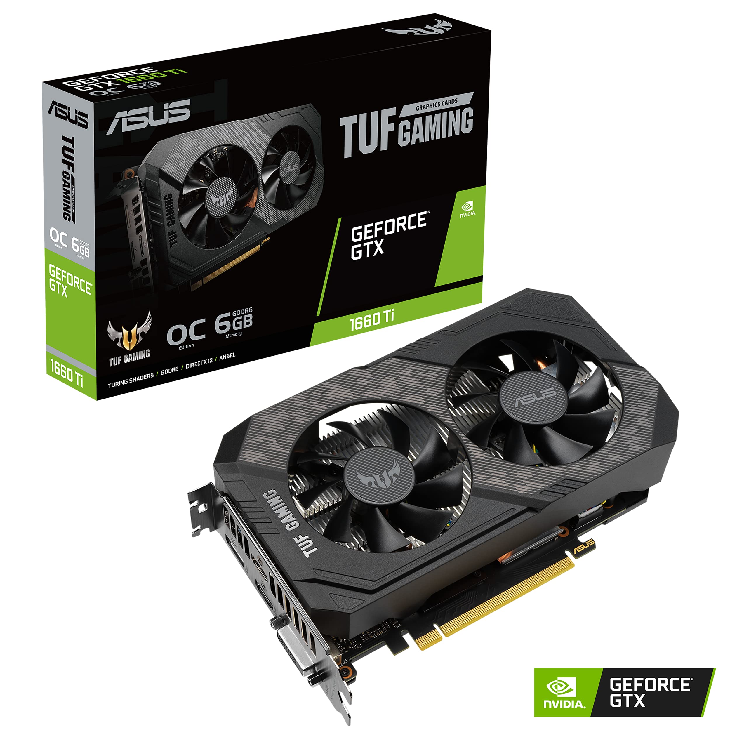 Amazon.com: ASUS TUF Gaming NVIDIA GeForce GTX 1660 Ti EVO OC