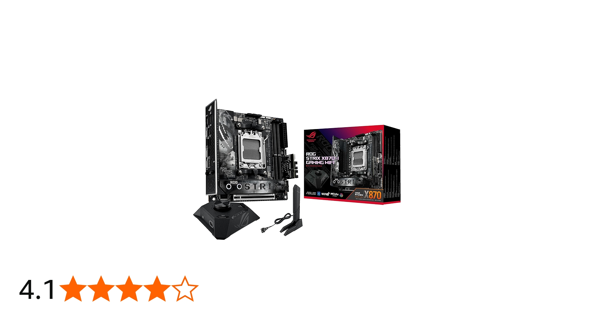 Amazon | ASUS ROG STRIX X870-I GAMING WIFI AMD AM5 X870 Mini ITX