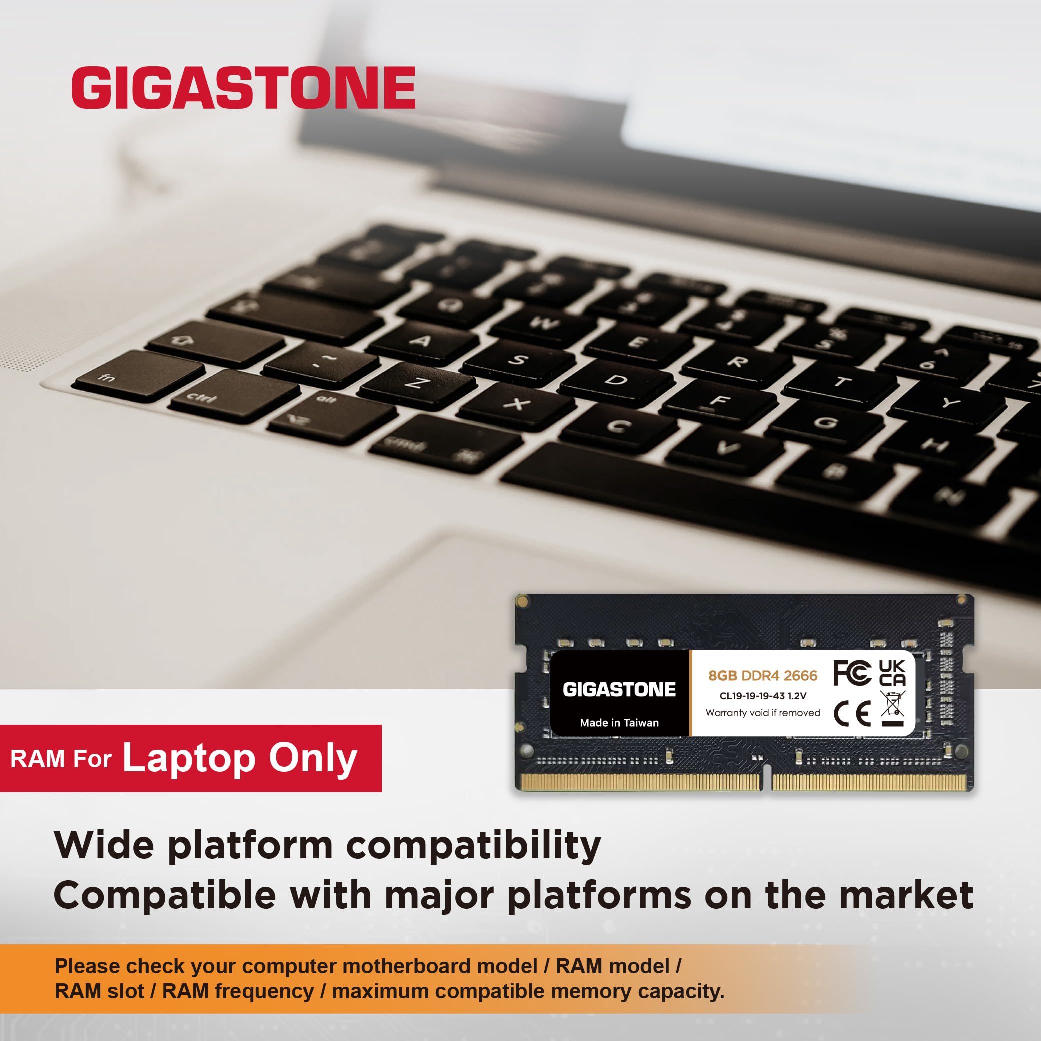 Amazon.co.jp: 【メモリ ノートパソコン専用 DDR4】 GIGASTONE 8GBx2枚