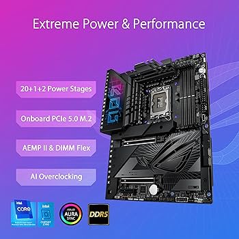 Amazon.com: ASUS ROG Maximus Z790 Dark Hero (WiFi 7) LGA 1700
