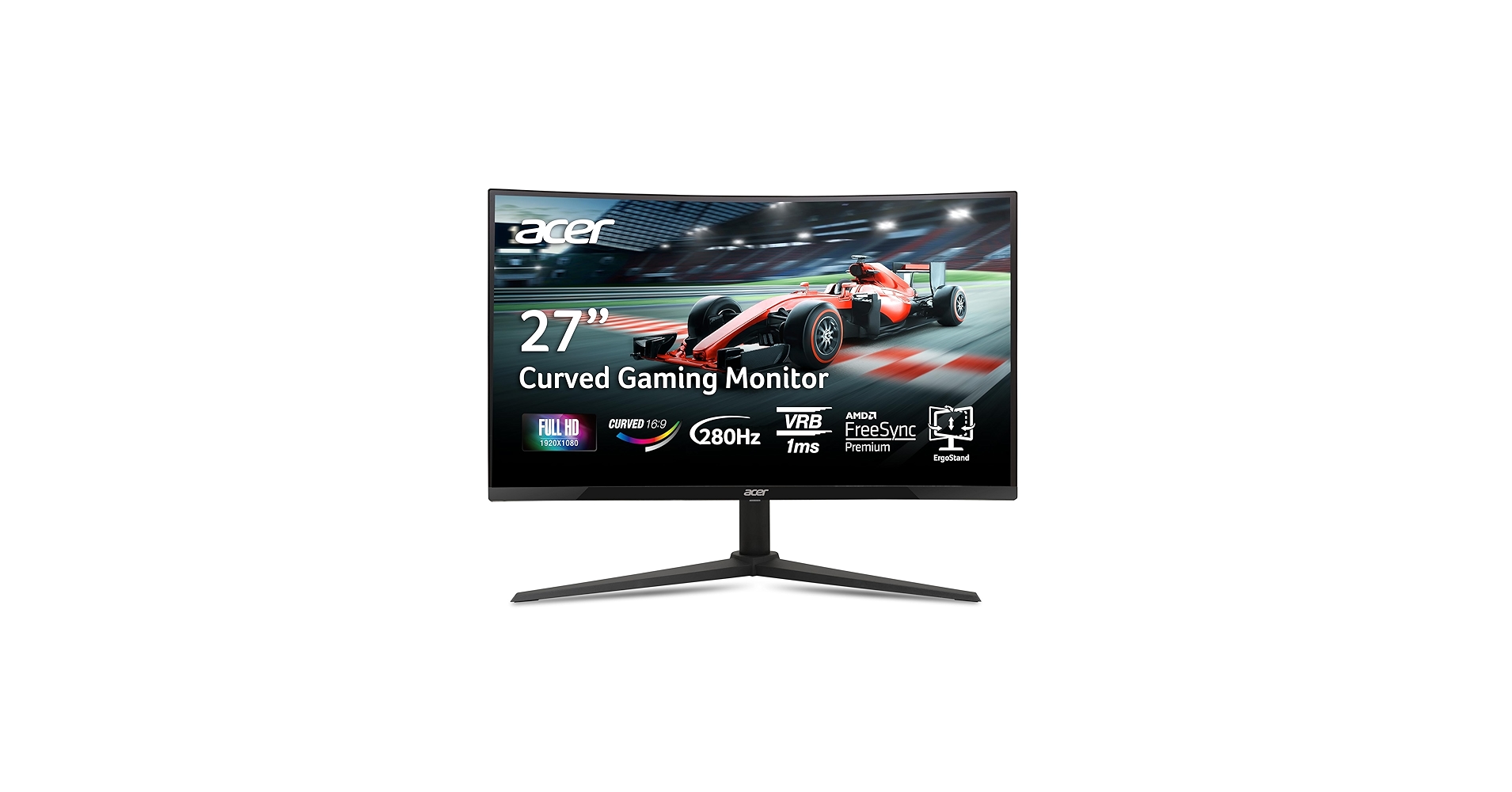 Amazon.com: acer Nitro 27 Inch 1500R Curved Zero-Frame Full HD