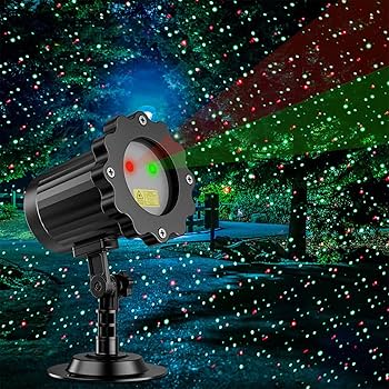 Amazon.co.jp: クリスマス プロジェクターライト 赤緑変化 LED投光器