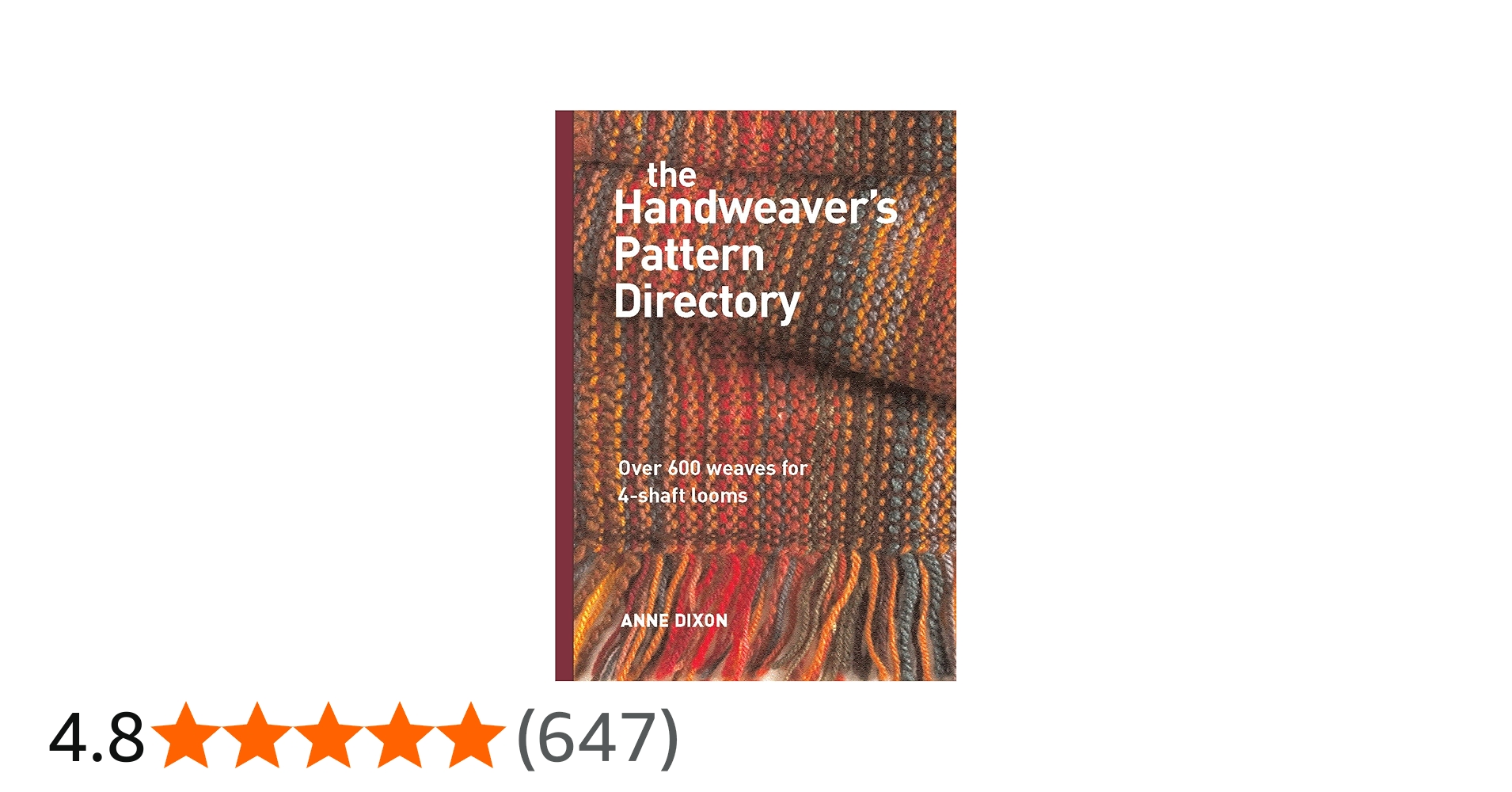 Amazon | The Handweaver's Pattern Directory | Dixon, Anne | Weaving
