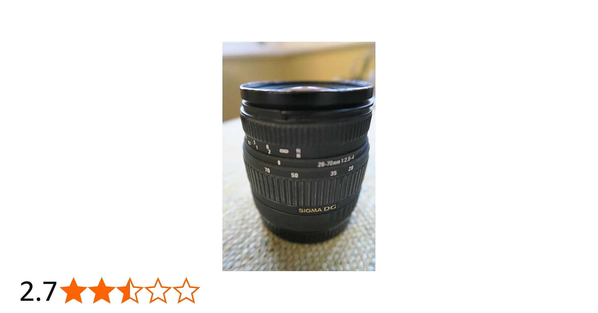 Amazon.co.jp: シグマ 28-70mm F2.8-4 DG キヤノン用 : 家電＆カメラ
