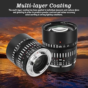 Amazon | TTArtisan 50mm F0.95 マイクロフォーサーズ 単焦点レンズ M4