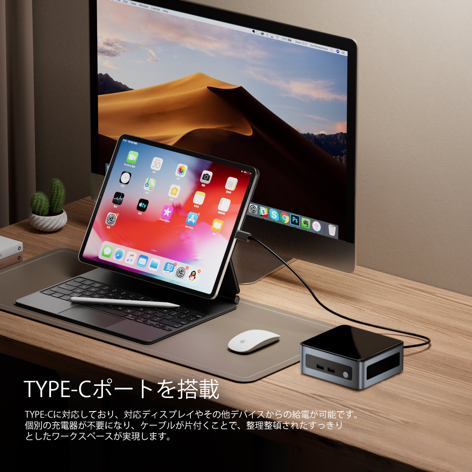 Amazon.co.jp: ミニPC AMD Ryzen5 5625U 6コア12スレッド 最大4.30GHz