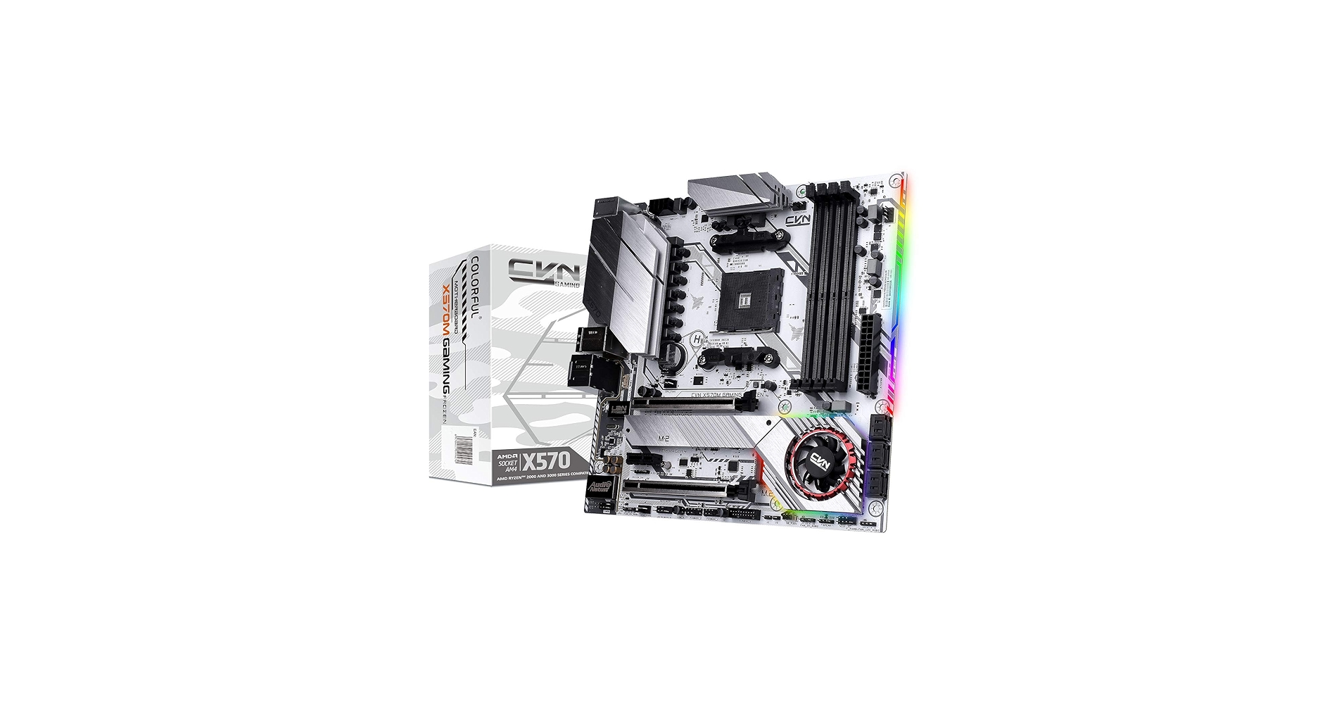 Amazon.com: Segotep CVN X570M Gaming Frozen V14 Micro ATX Gaming