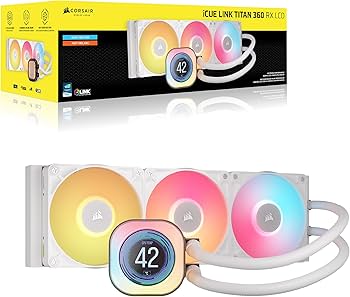Amazon | CORSAIR iCUE LINK TITAN 360ラジエーター RX ARGBケース