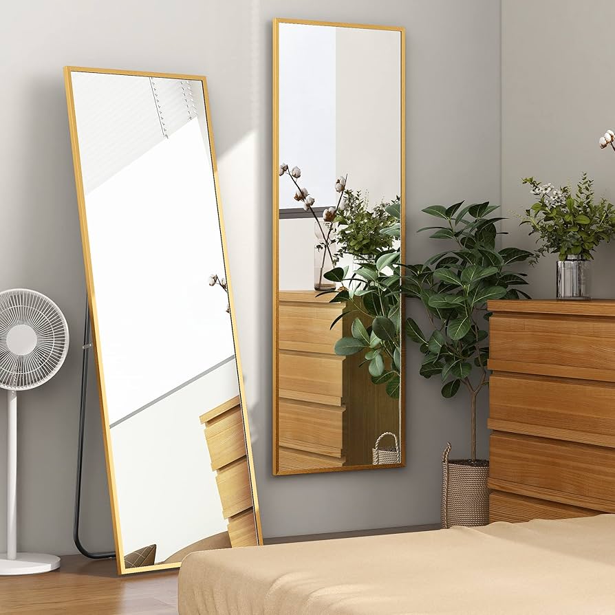 Amazon.co.jp: ミルオ君の鏡工房 全身鏡 スタンドミラー 大型 姿見鏡