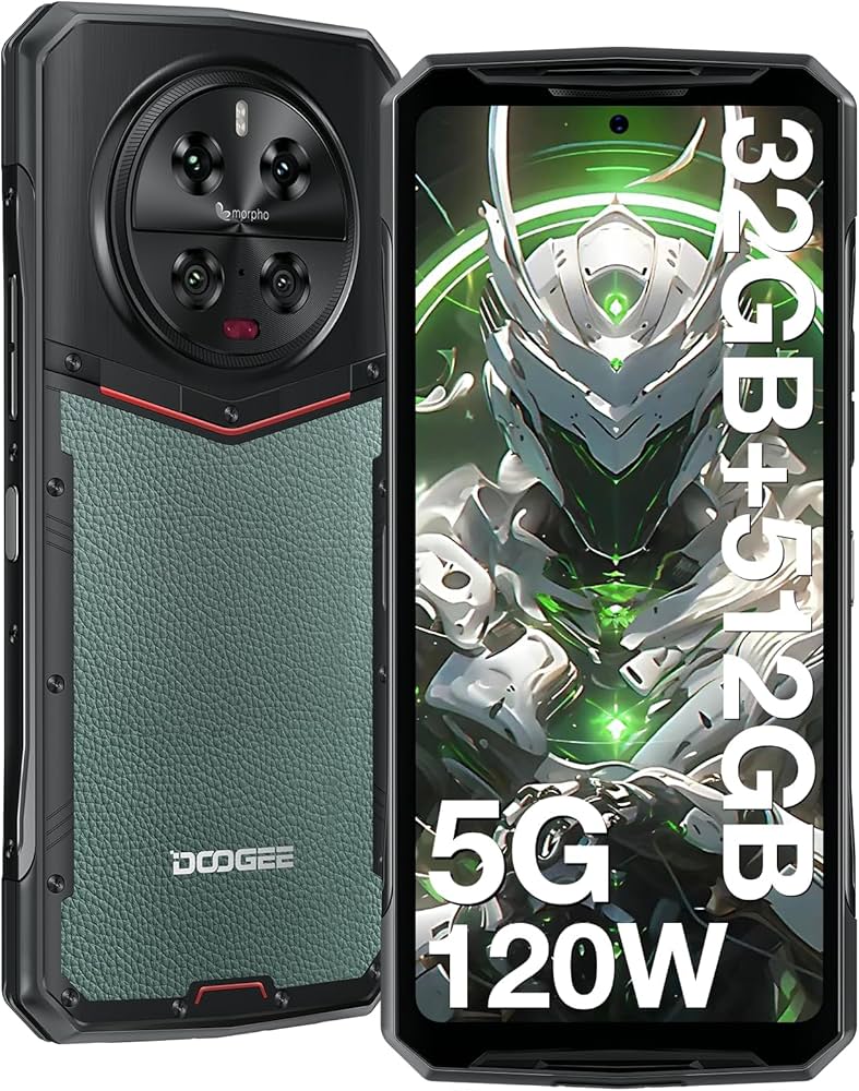 Amazon.com: DOOGEE DK10 5G Smartphone resistente 2024, 32GB+512GB