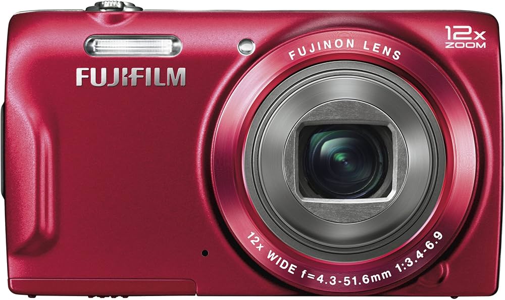 Amazon | FUJIFILM デジタルカメラ FinePix T500R 光学12倍 レッド F