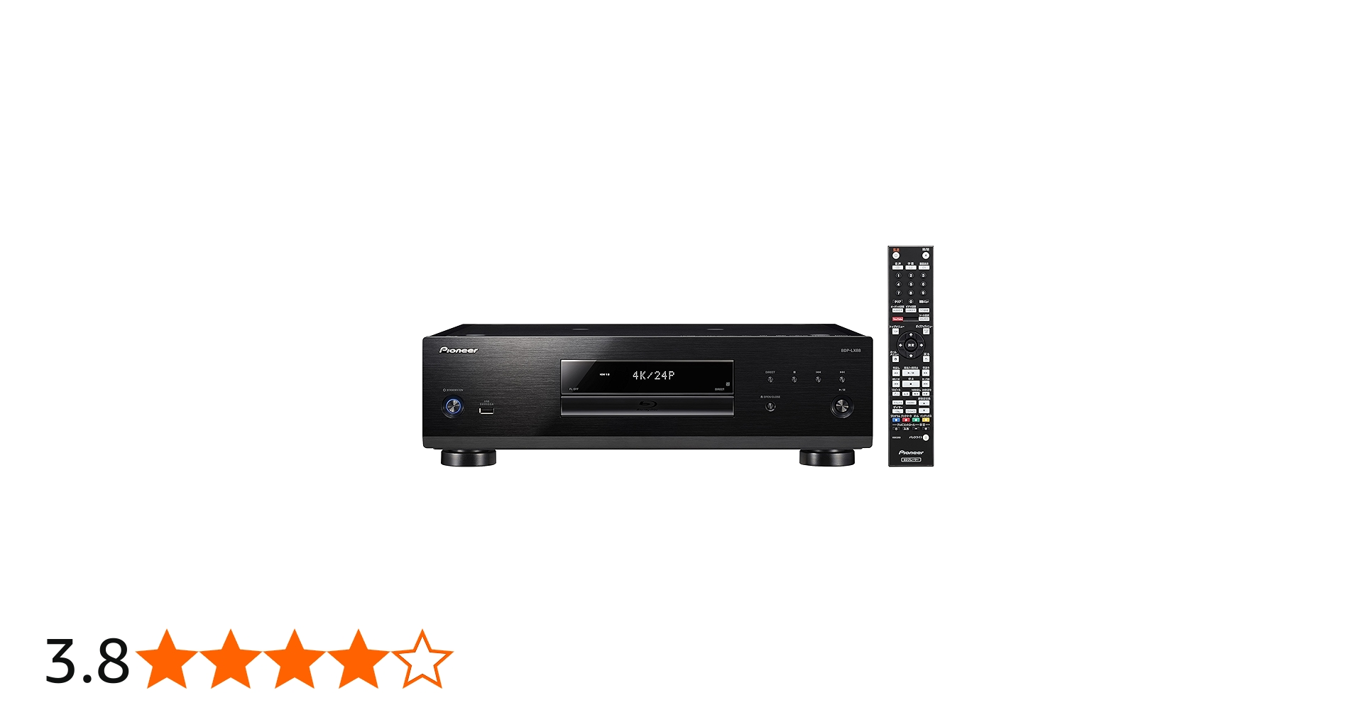 Amazon.co.jp: Pioneer ブルーレイディスクプレーヤー BDP-LX88 : 家電