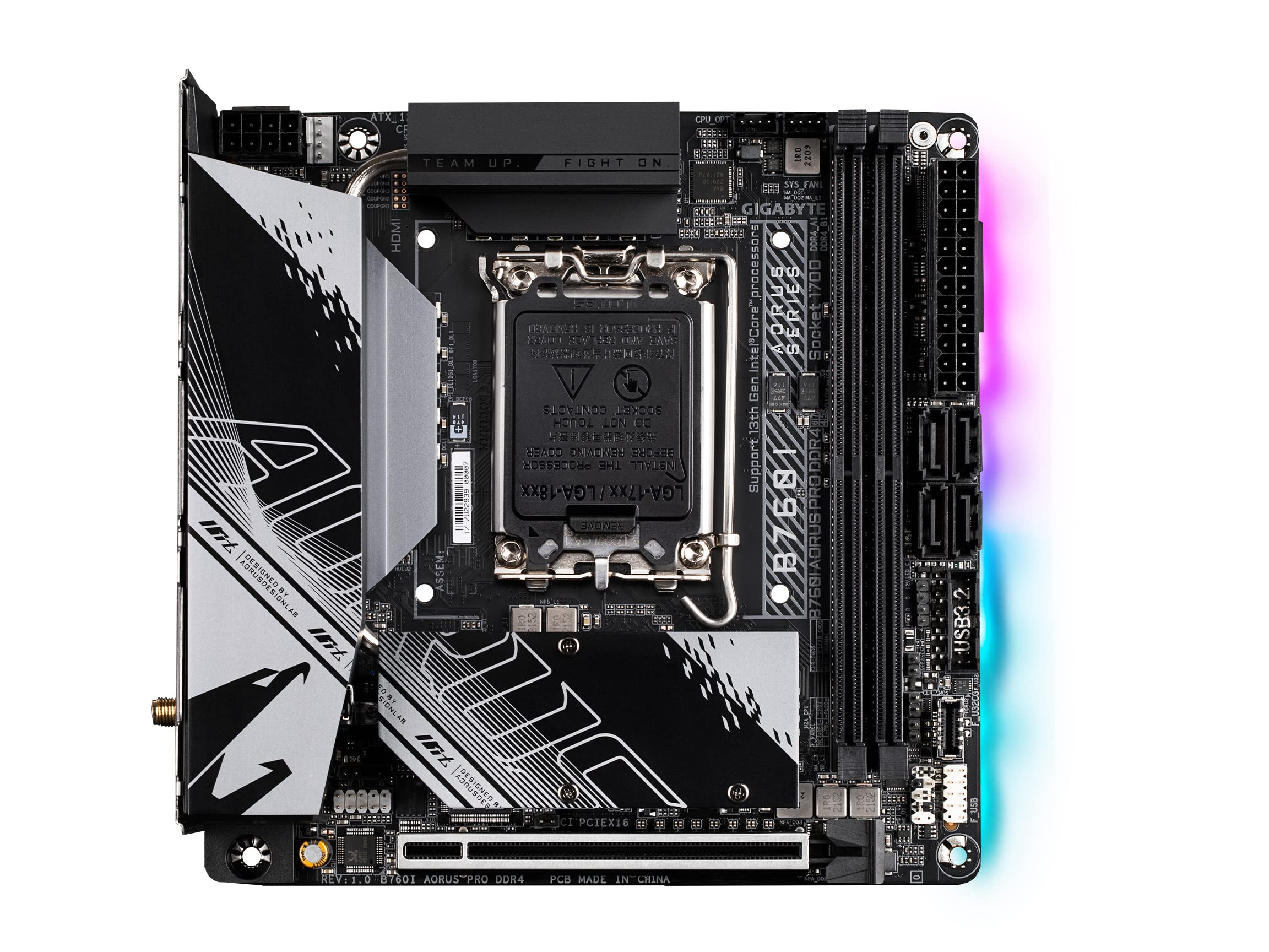 Amazon | GIGABYTE B760I AORUS PRO DDR4 (LGA 1700/ Intel/ B760