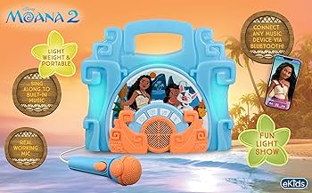 KIDS DESIGN MA115EMV9 KIDS DESIGN Sing A Long Boom Box, Black