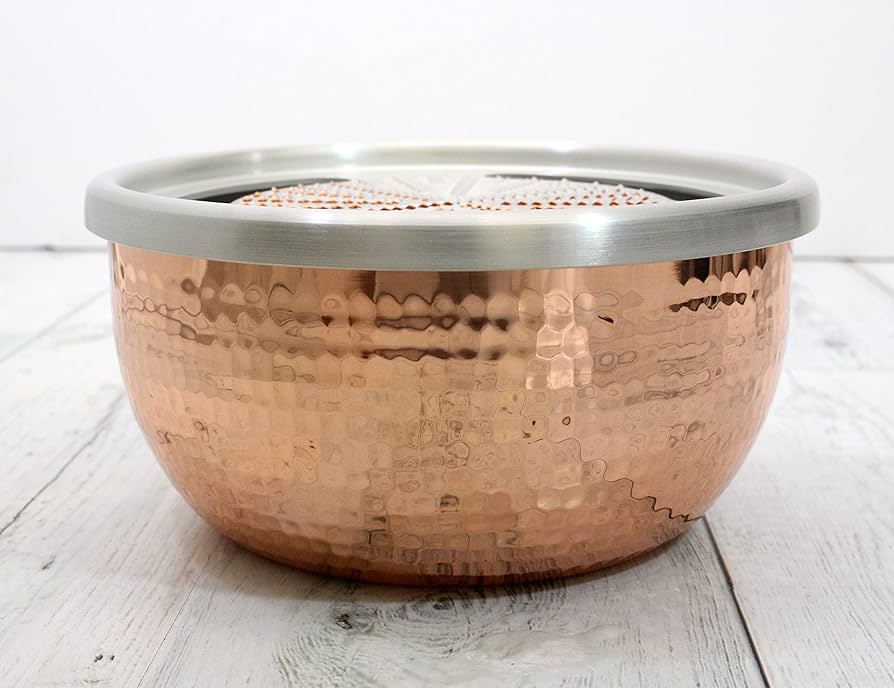 Amazon｜新光堂 日本製 純銅 薬味おろし器8㎝(銅器) ギフトラッピング