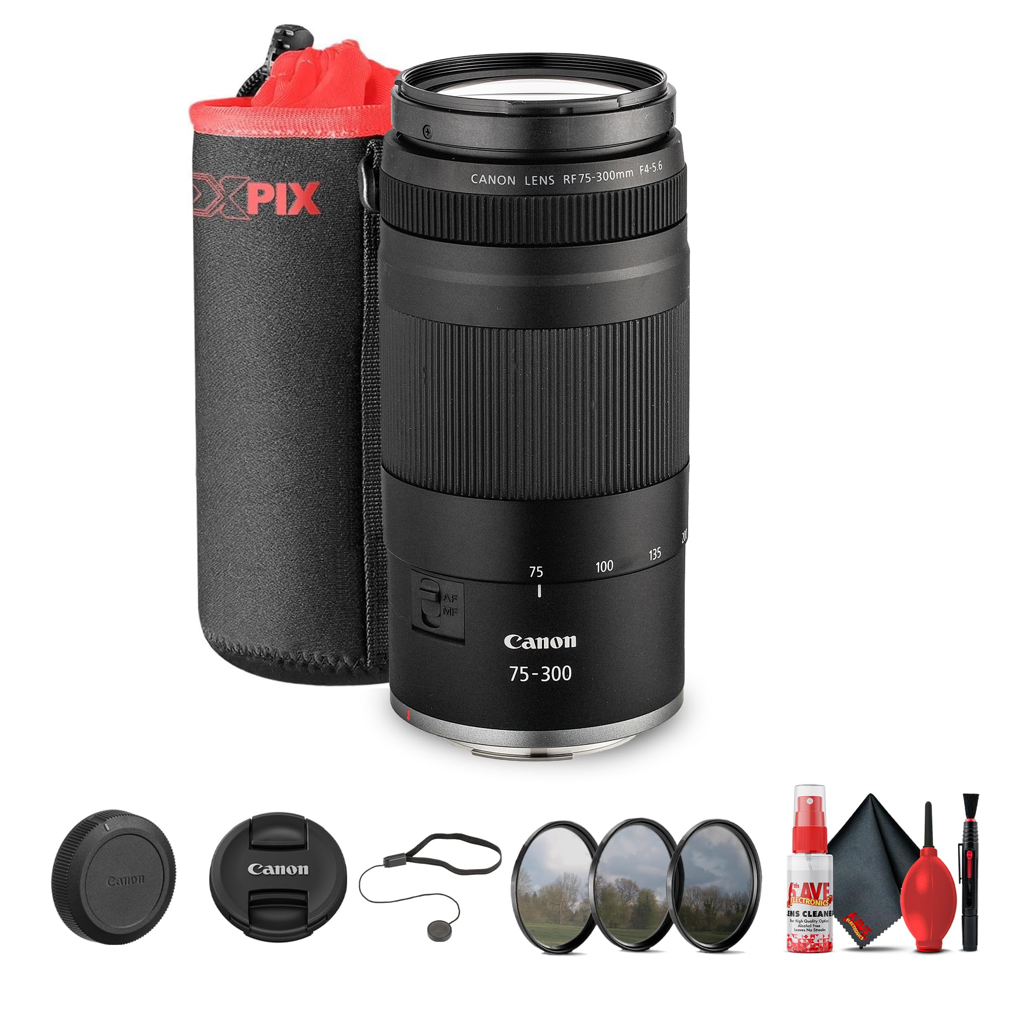 Amazon.com : Canon RF 75-300mm F4-5.6 Telephoto Zoom Long-Range