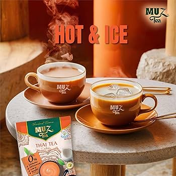 Amazon.com : MuzTea Thai Tea Mix Milk Tea Powder 3 in 1 Instant