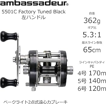 Amazon | AbuGarcia (アブガルシア) アンバサダー (Ambassadeur) 5501C