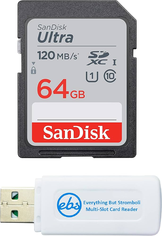 Amazon.com: SanDisk 64GB SDXC SD Ultra Memory Card Works with Sony