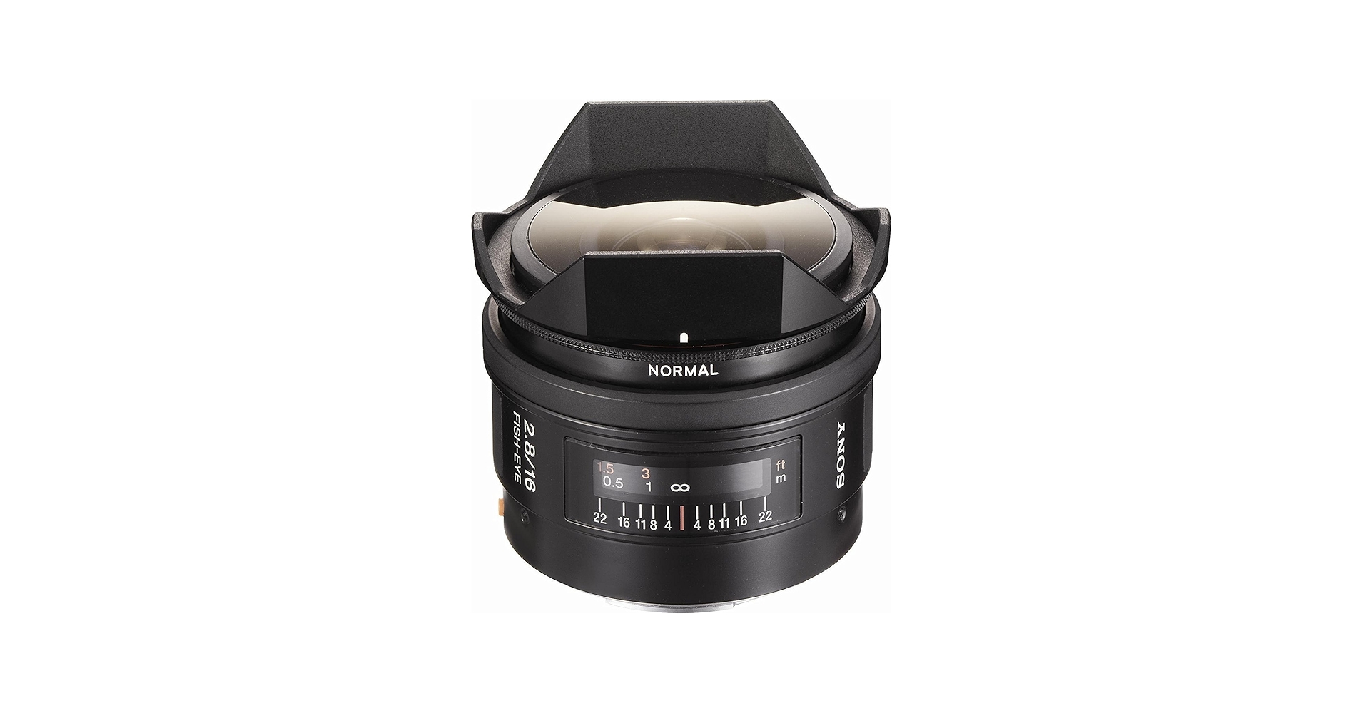 Amazon.com : Sony SAL-16F28 16mm f/2.8 Fisheye Lens for Sony Alpha