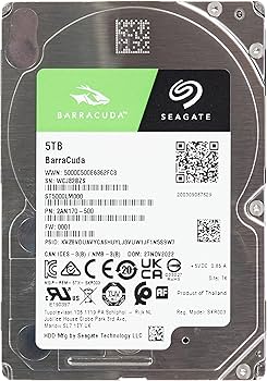 Amazon.com: Seagate Barracuda 2.5in 5tb Sata 2.5in 5400rpm 6gb/s