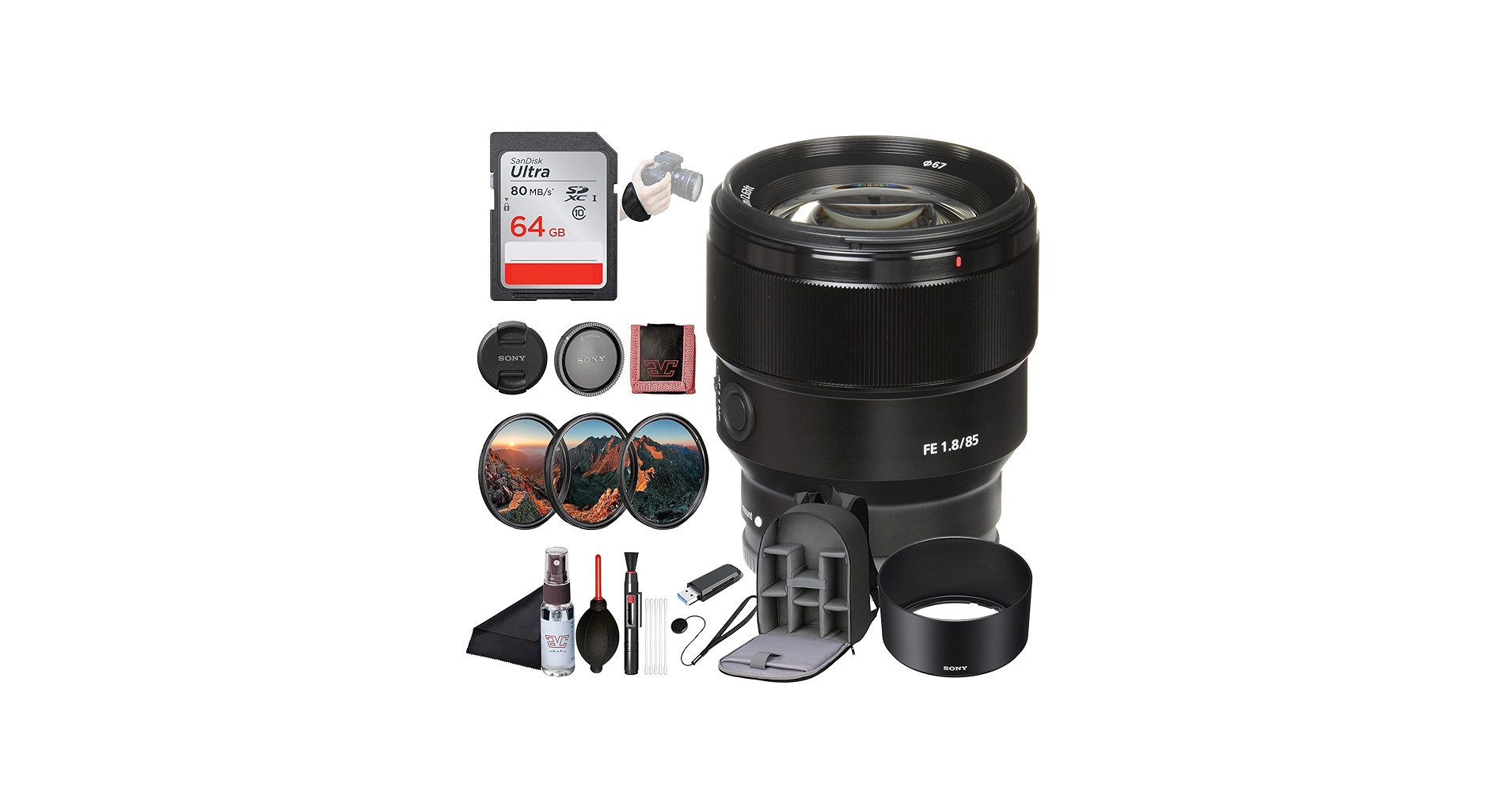 Amazon.com : Sony FE 85 mm F1.8 Standard Telephoto Prime Lens