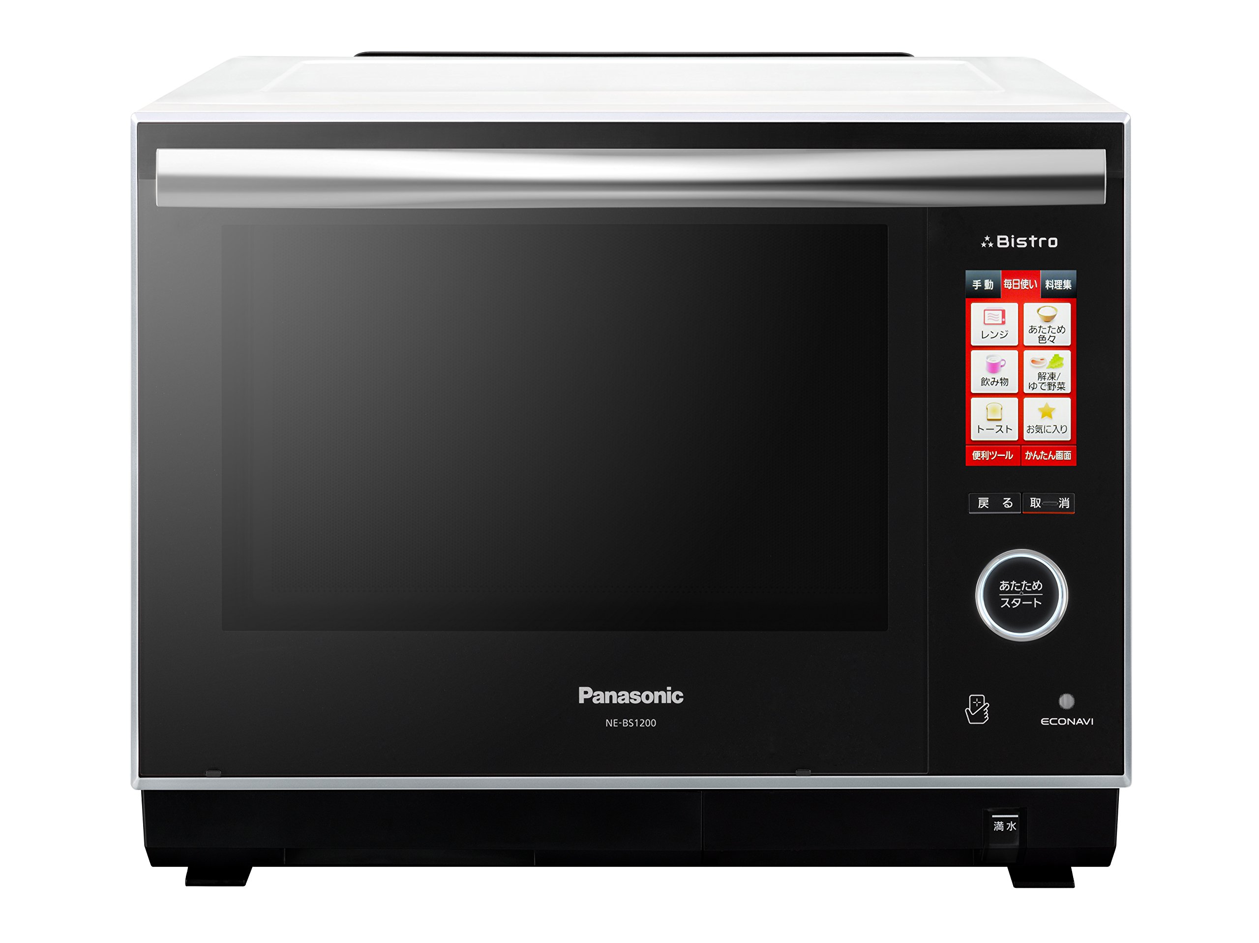 Amazon | パナソニック ビストロ スチームオーブンレンジ 30L ホワイト