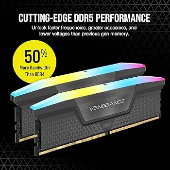 Amazon | CORSAIR DDR5-6000MHz デスクトップPC用メモリ VENGEANCE RGB