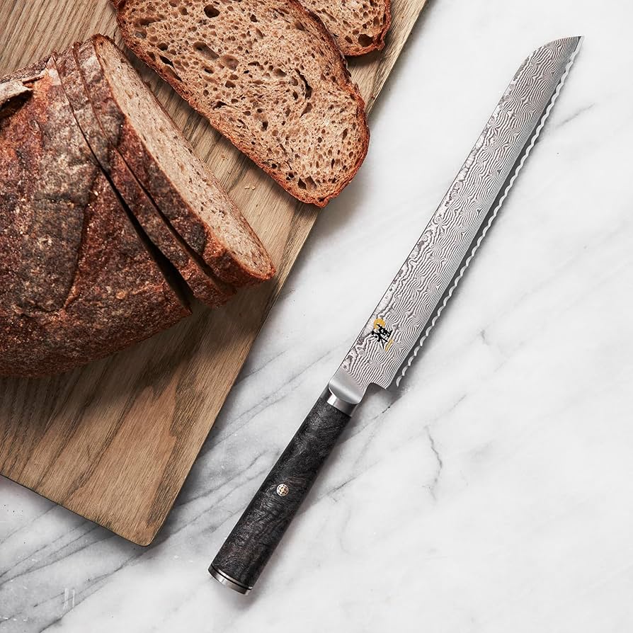 Amazon.com: Miyabi Black 5000MCD67 9.5-inch Bread Knife: Home