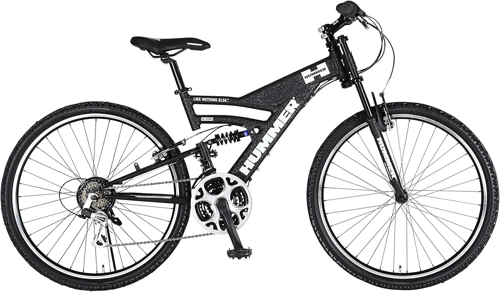 Amazon | HUMMER(ハマー) フルサスペンション DH2618-E Wブラック