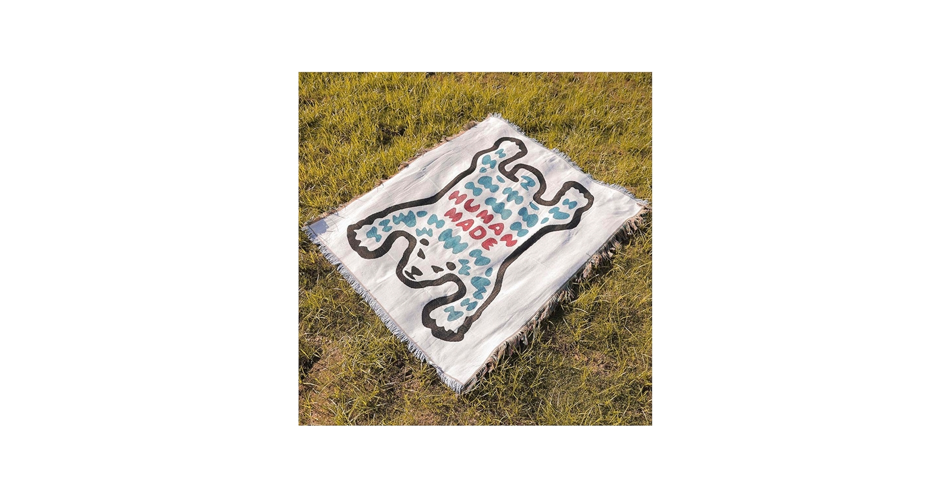 Amazon.co.jp: HUMAN MADE ヒューマンメイド ラグ ブランケット