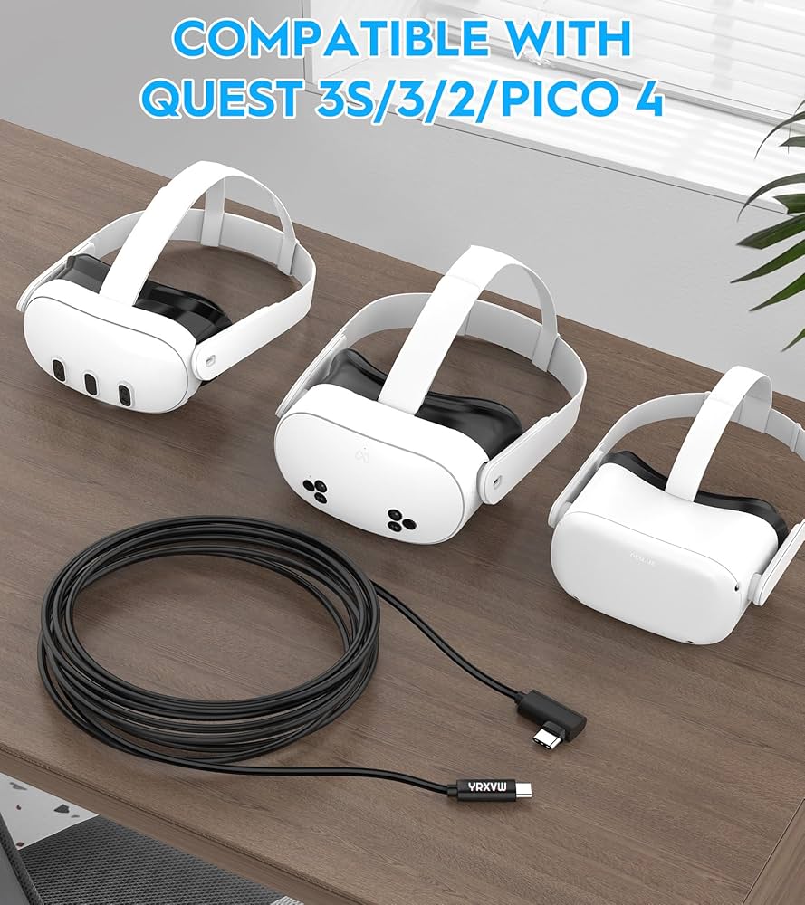 Amazon.co.jp: YRXVW リンクケーブル 10フィート Meta/Oculus Quest 3S